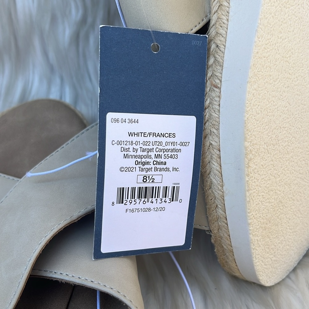 Universal Thread Platform Strappy Sandals Size 8.5 - image 6